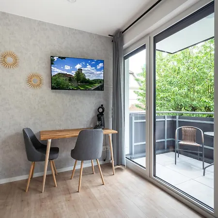 Smartliving Boardinghouse - 24h Check In Lägenhetshotell Bielefeld